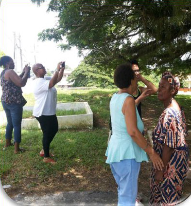 Group on Merikins Tour, Trinidad