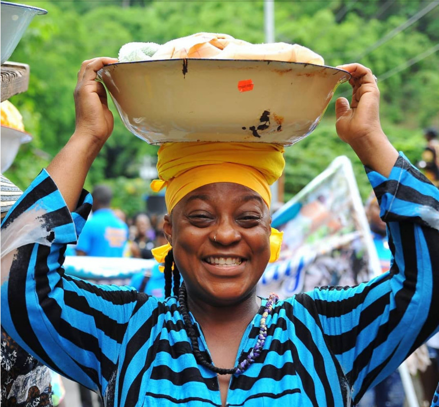 When you visit Tobago you will enjoy the warmth and food both being expressed by the woman