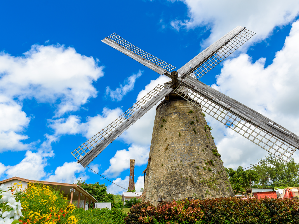 The Morgan Lewis Mill was the last working mill on the island and is believed to have been built in 1727.